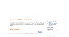 Desktop Screenshot of crrstoronto.org